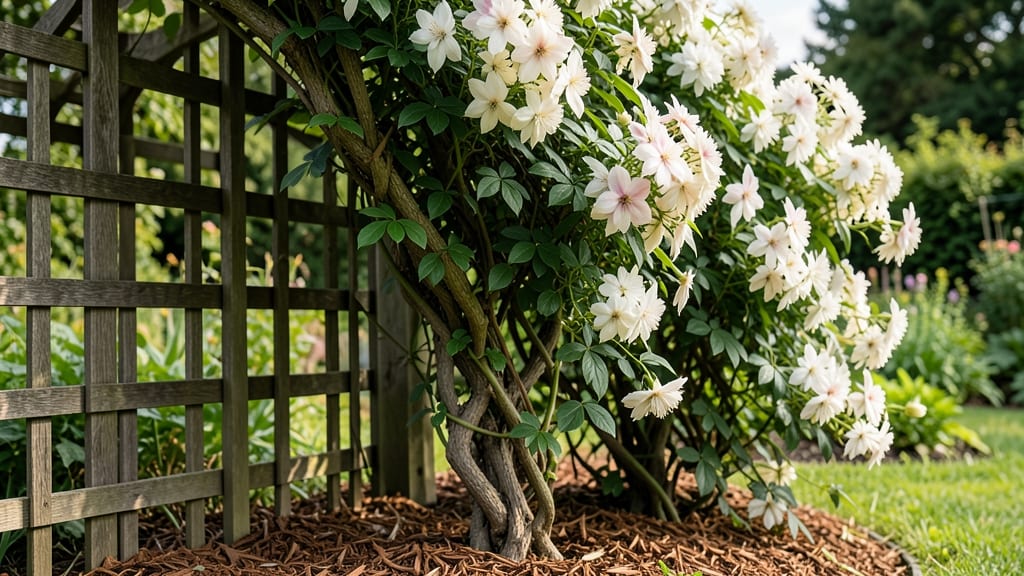 Partial Shade Clematis Vine: Thriving Beauty in Low-Light Gardens