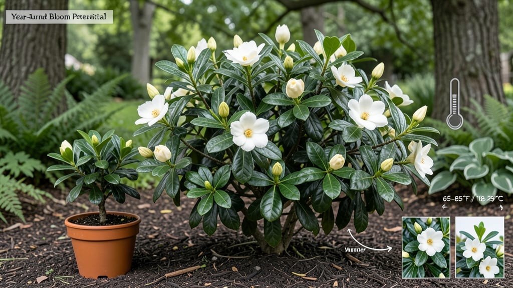 Do Gardenias Bloom All Year: Variety-Specific Truths and Climate Limits