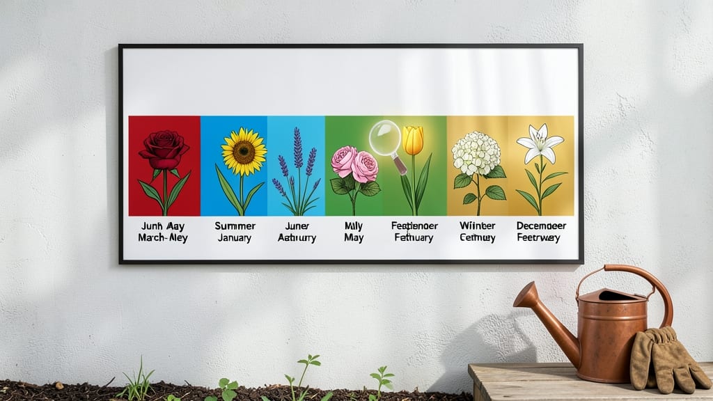 Flower Bloom Time Chart: Seasonal Color Calendar for Every Garden Zone