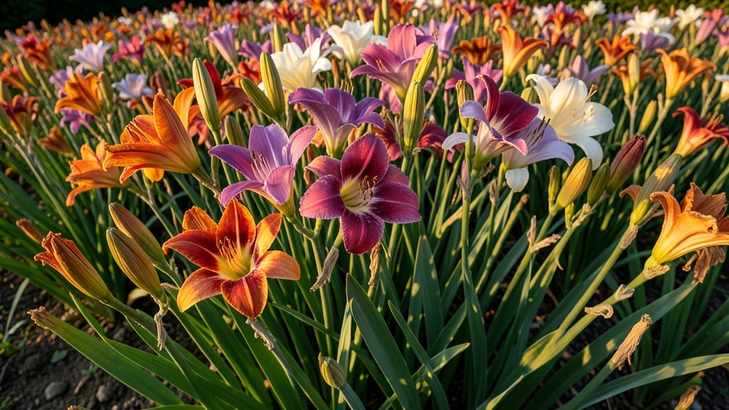 Daylily Hemerocallis for Heat-Tolerant Color