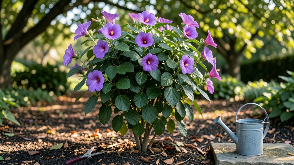 Rose of Sharon Shrubs: Year-Round Blooms in Deep Shade Gardens
