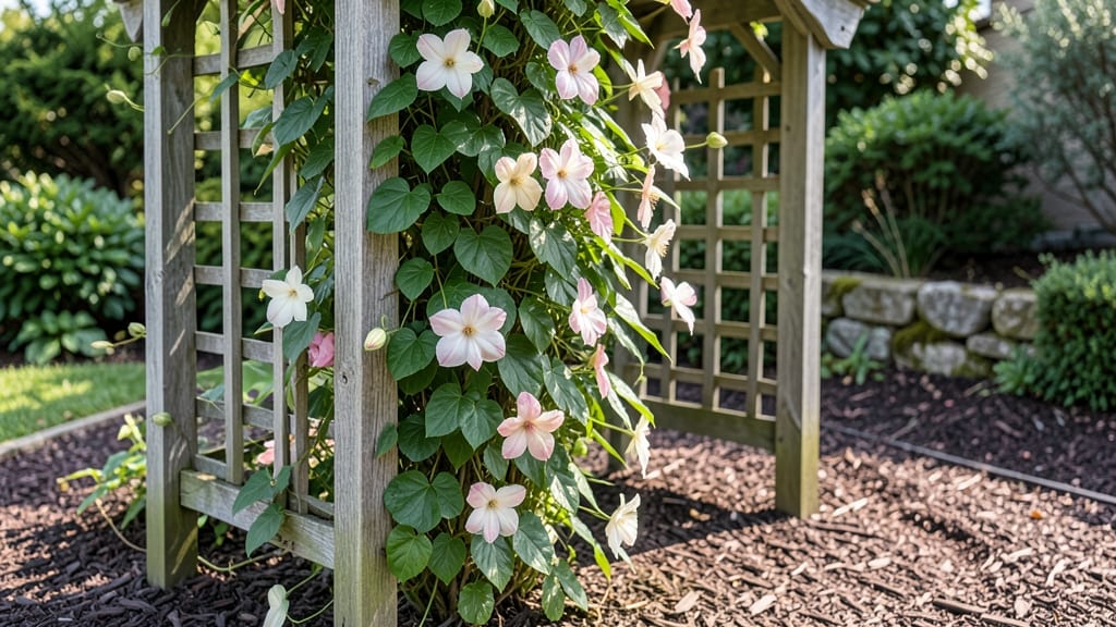 Non-Invasive Flowering Vines for Shade: Effortless Elegance for Dark Corners