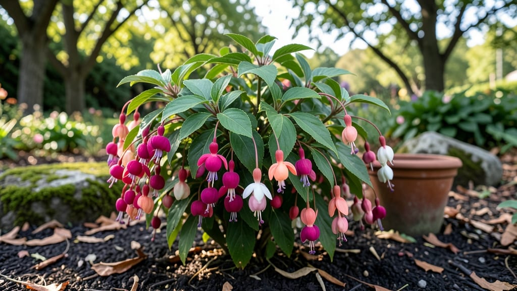 Shades of Fuchsia Flowers: Bold Hues That Pop in Deep Shadows