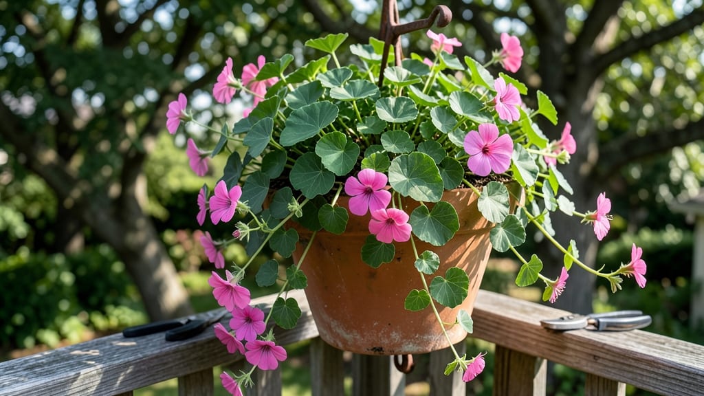 Ivy Geraniums in Sun or Shade: Light Tolerance Limits and Growth Trade-Offs