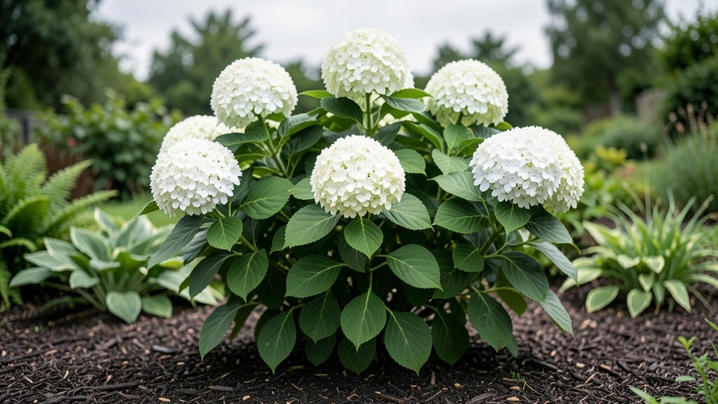 Annabelle Hydrangea Shade: Bold Blooms in Deep Shadows