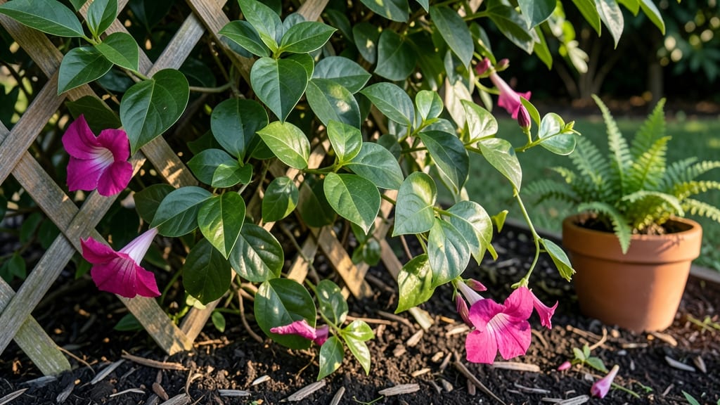 Can Mandevilla Grow in Shade: Partial Sun Tolerance for Lush, Slow-Blooming Vines