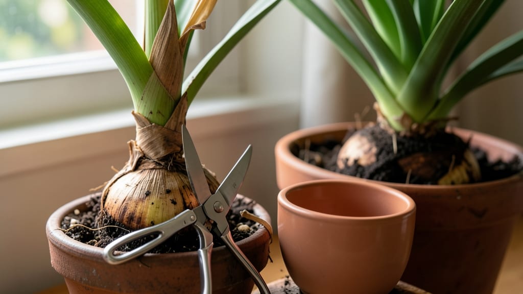 Rebloom Amaryllis After Flowering: Precision Cutting Guide for Next Season’s Blooms