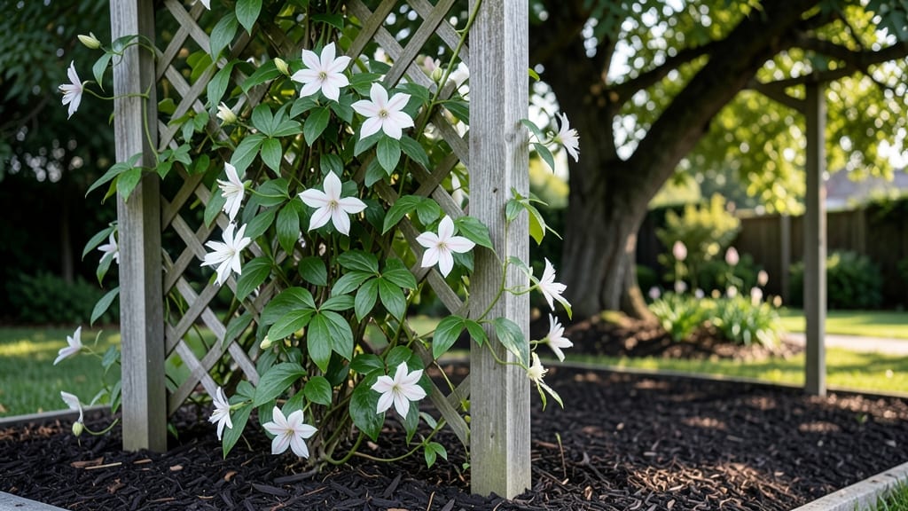 Clematis In The Shade: Thriving Varieties That Defy Light Limits