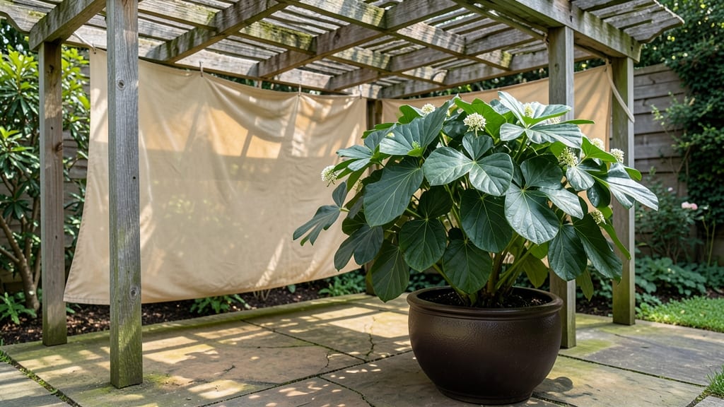 How to Build a Shade Structure: Sunblock Privacy Screen for Dark Corners